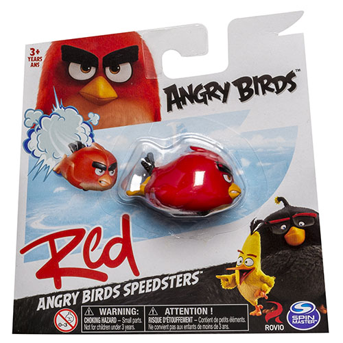 Игрушка из серии «Angry Birds» - птичка на колесиках  